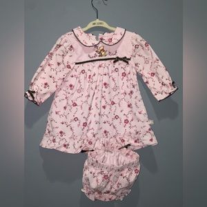 9 Month Walt Disney World Winnie the Pooh Outfit Pink Vintage